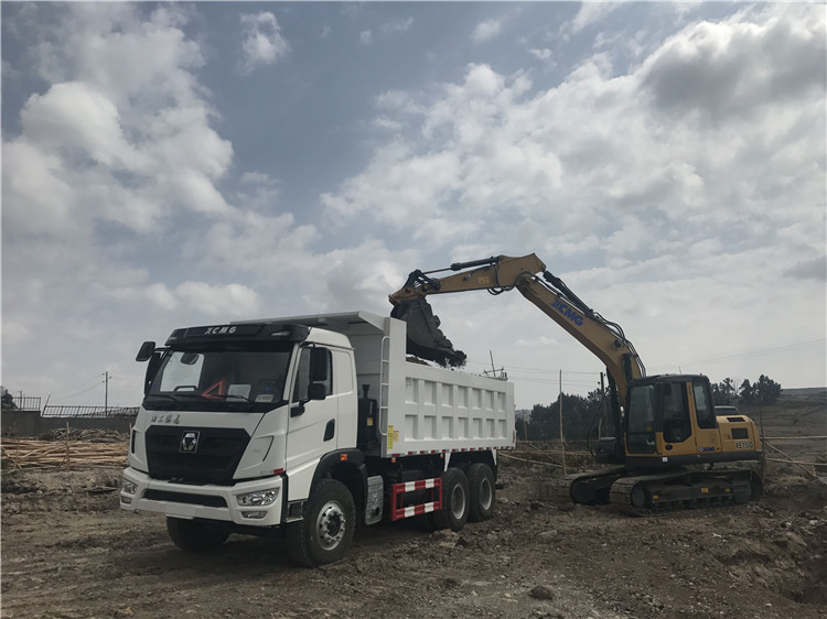 XCMG Official 6x4 336HP cheap dump truck NXG3250D3KCL heavy duty stock tipper trucks on sale